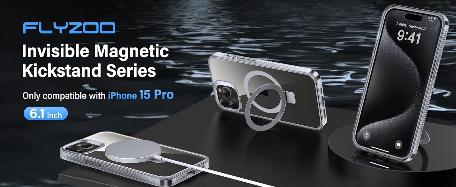 iphone 15 pro case with magnetic ring