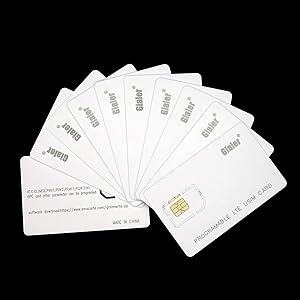 Writable sim card