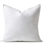 MIULEE 24x24 Down Pillow Insert Euro Decorative Throw Pillow 24 Inch Down Alternative Pillow Ultr...