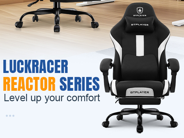 Gaming Chair with Foot Rest