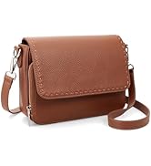 befen Genuine Leather Crossbody Bags for Women Medium Purse with Built in RFID Wallet Womens Soft...