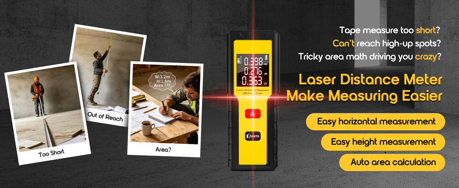 laser distance measuring tool