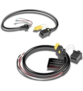 Bzumperyz 1903017 3-Foot Battery End Cable & 3393202 Downrigger Power Cable Motor Side Cable for ...