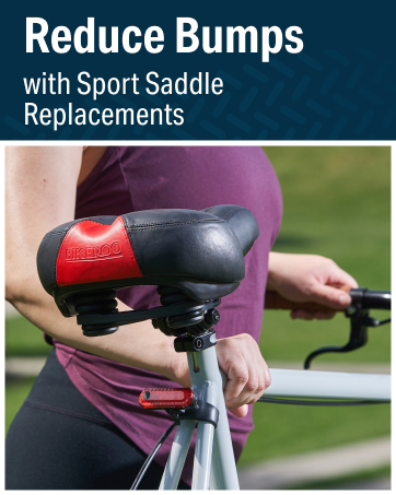 bike seats and helmets