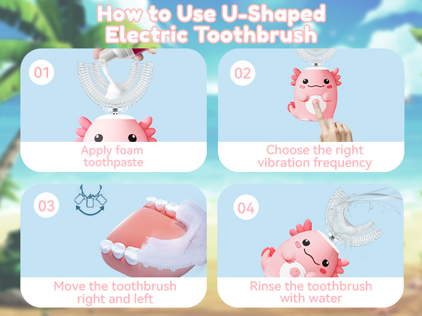 axolotl kid electric toothbrush
