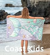 2 Pack Microfiber Kids Beach Towel