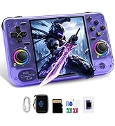 RF40H Retro Handheld Game Console, 4.0 Inch HD IPS Screen, Built-in 20,000+ Classic Game, Linux-P...