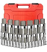 34-Pieces Hex Bit Socket Set, BLACKROBOT 1/4