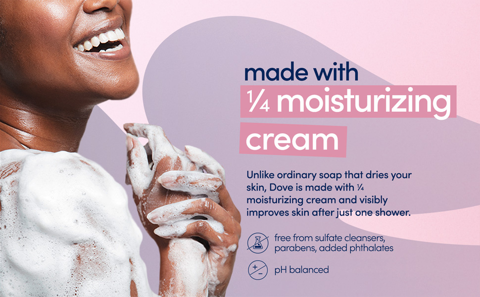 Dove Beauty Bar Pink 1/4 Cream