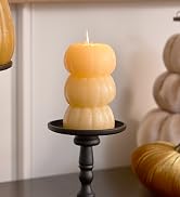 Golden Husk Chalky Stacked Pumpkins 3.1x6