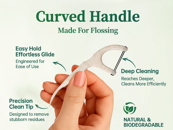 Quality ease of use floss picks for adults and kids