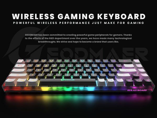 wireless gaming keyboard