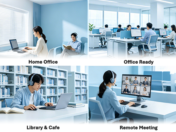 Silent keyboard and mouse all places