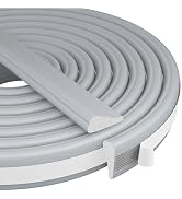 118” Wedge-Shape Foam Window Weather Stripping Door Seal Strip,Soundproofing Frame Insulation Tap...