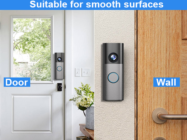 ring battery doorbell mount no drill ring doorbell mount 2026 ring doorbell holder adhesive