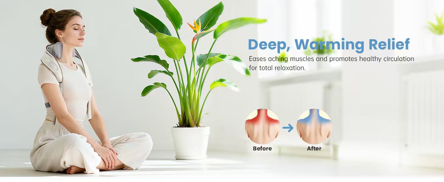 Wireless Neck and Shoulder Massager