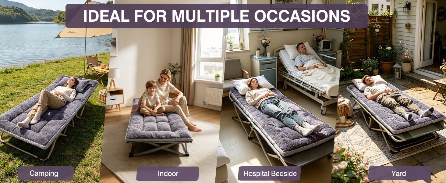 Mattress Pad for Camp Cot