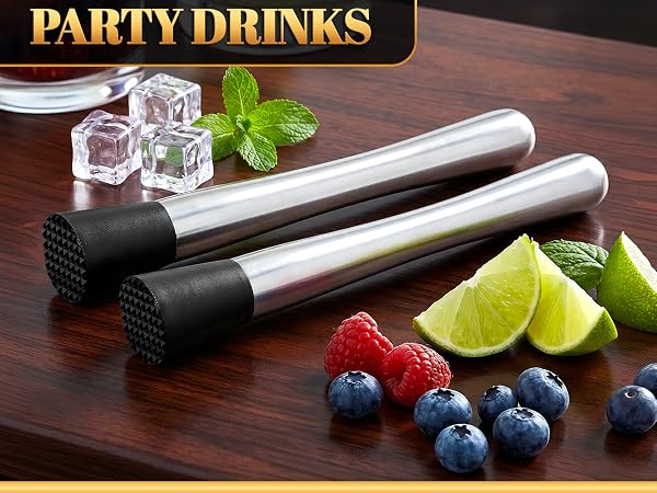 Cocktail muddler as gift idea for home bar fans