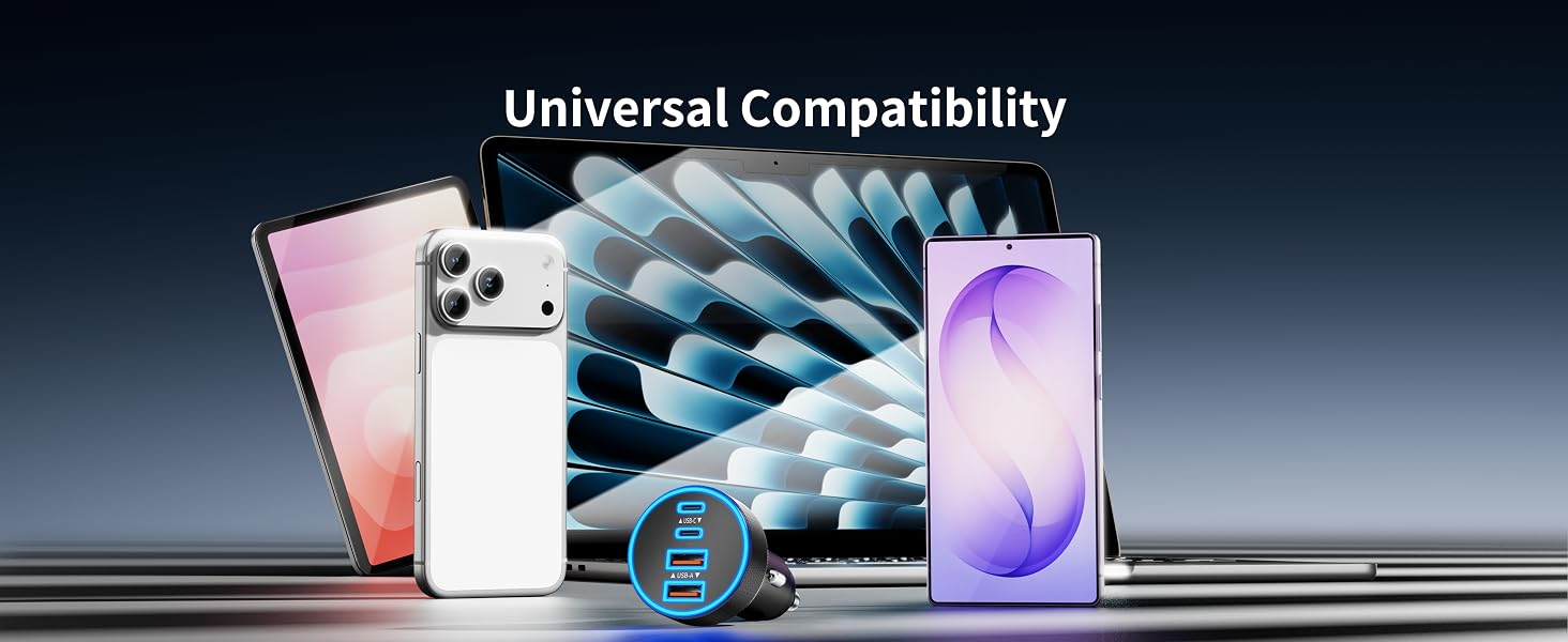 fast charging cigarette lighter usb charger