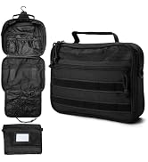 VELVEBAG Mens Toiletry Travel Bag Hanging Toiletry Bag Toiletry Bag Shaving Bag for Men Travel fo...