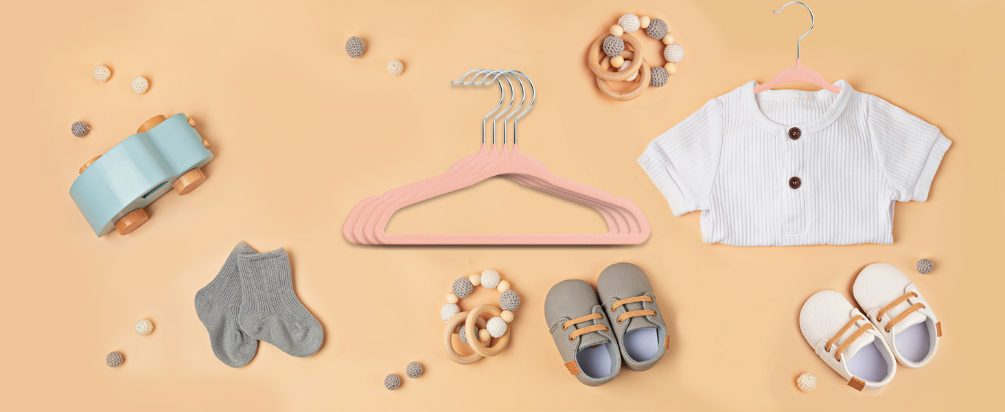 baby velvet hangers