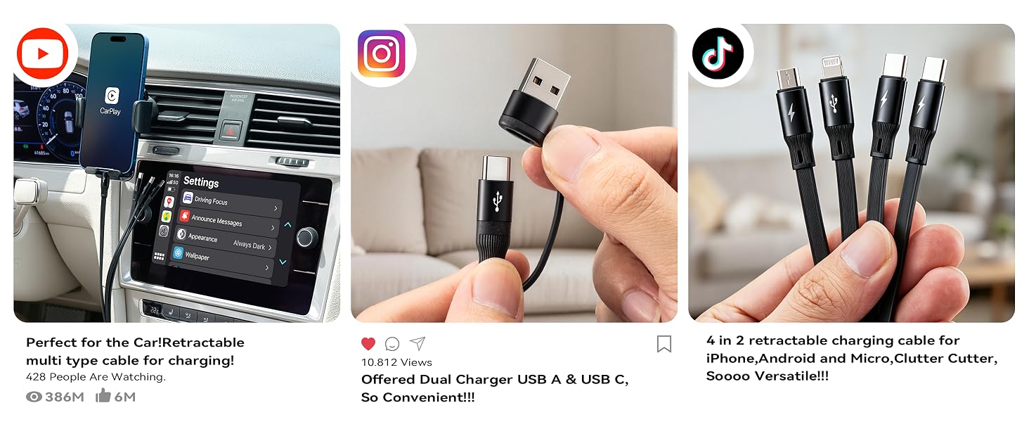 retractable charger