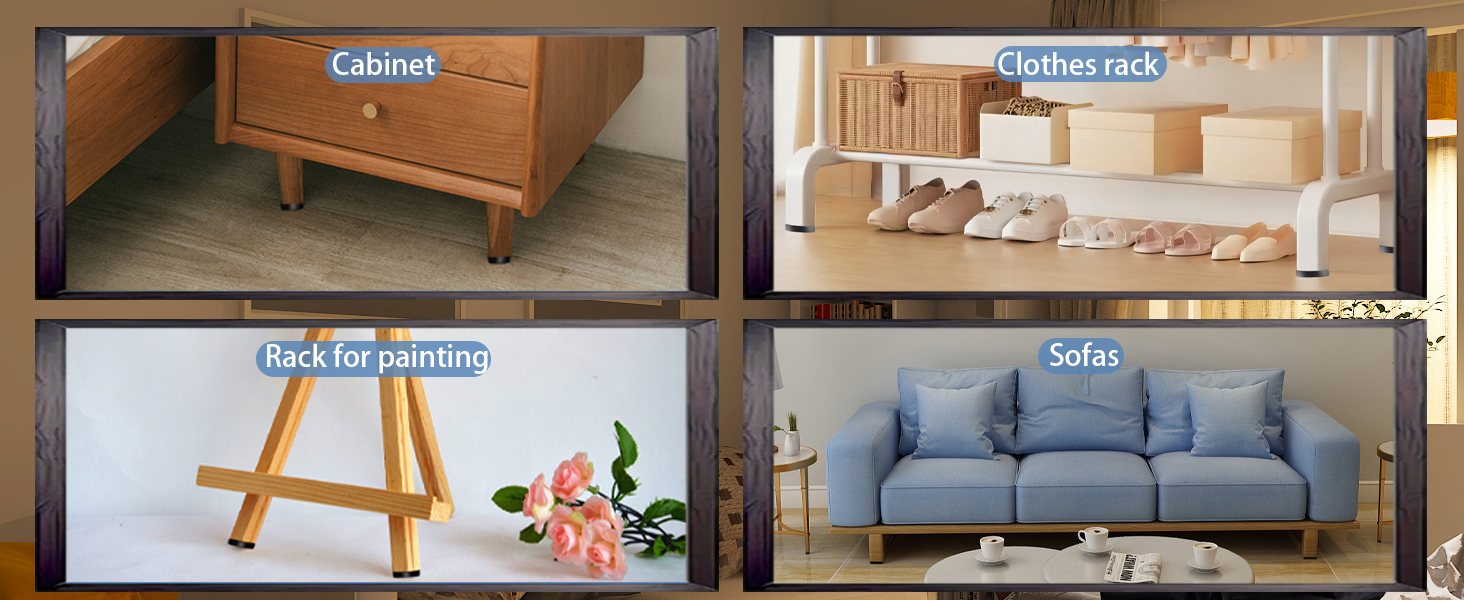 Fit various furniture feet