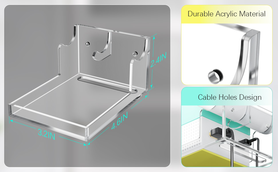 Wall-Mounted Holder Size
