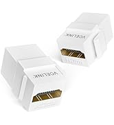 VCELINK 2-Pack 8K HDMI Keystone Jack with 8K 60Hz and 4K 120Hz, HDMI 2.1 Female to Female Adapter...