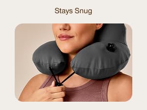 airplane neck pillow neck pillow for sleeping travel inflatable travel pillows for airplanes