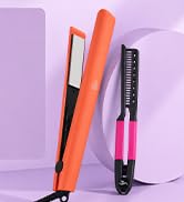 Evalectric Ultra Titanium Flat Iron Peach