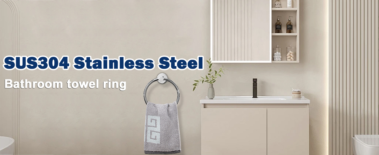 Thicken Stainless Steel Hand Towel Holder