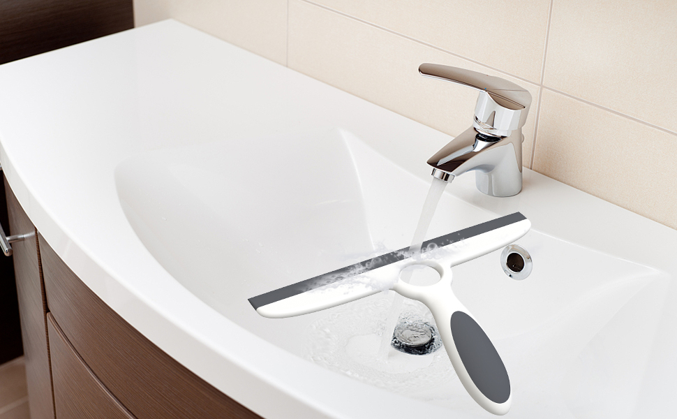 Multifunctional silicone squeegee for easy cleaning
