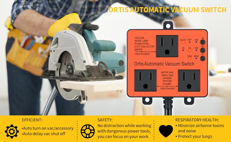 Ortis automatic vacuum switch