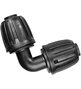 10 Pack 1/2 Inch Drip Irrigation Fittings Elbow Connectors for 1/2 Inch Drip Irrigation Tubing (1...