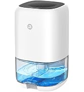 Dehumidifier, 35 OZ Small Dehumidifiers for Bedroom for Home, Quiet with Auto Shut Off, Dehumidif...