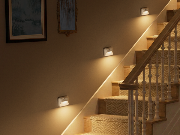 group control step night light with motion sensor