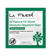 LA Fresh essential travel wipes moist portable wipes individually wrapped for women