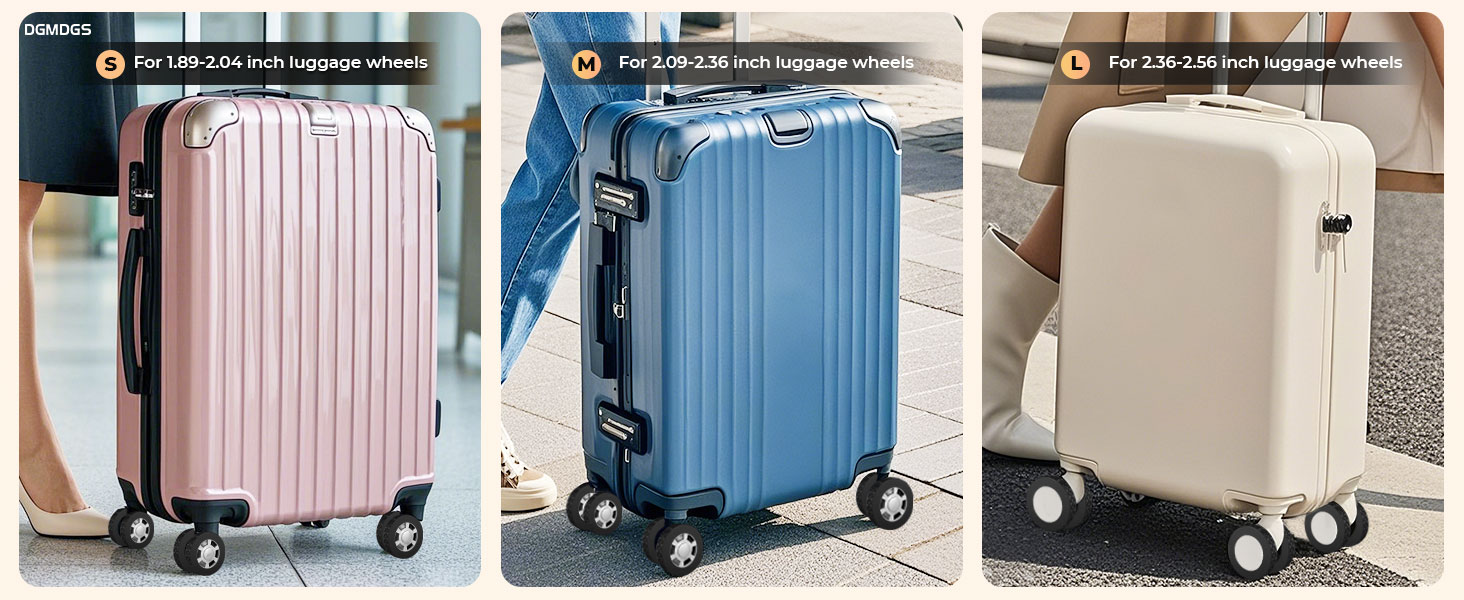 travelling case accessories,silicone level 8 luggage wheel cover,suitcase wheel protector cover