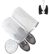 Shoe Washing Machine Bag Set, 3 Pack Honeycomb Mesh Laundry Bag with Drying Rack for Washer & Dry...