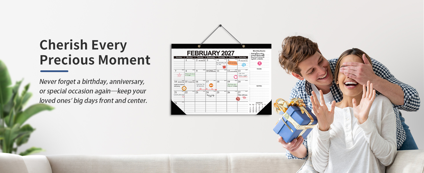 Wall calendar