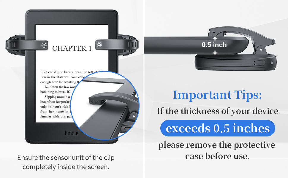Remote Control Page Turner for Kindle Paperwhite
