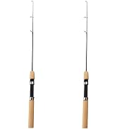 2Pcs LCE Fishing Rod, Fishing Rods Ice Fishing Rods Pen Pole Lures Fishing Tackle Spinning Castin...