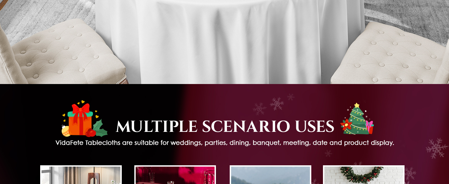 120 inch Round tablecloth
