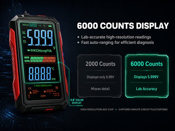 2026 Upgraded FS899L Digital Multimeter