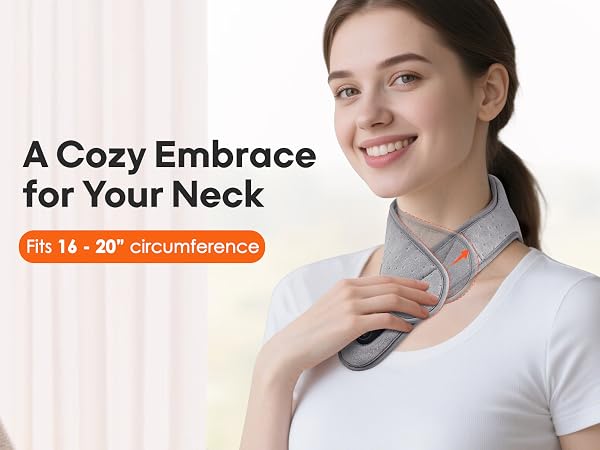 neck wrap with vibration massager