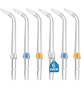 Replacement Tips for Waterpik Water Flosser, Replacement Orthodontic Tips Compatible with Waterpi...