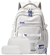 YJMKOI 3Pcs Kids Backpack Set Elementary Middle School Backpacks for Girls, Teens Bookbag Boys Ba...