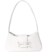 Shoulder Bag for Women, Hobo Handbags Trendy Y2K Purses Patent Leather Clutch Bag Cute Bow Purse