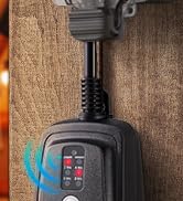 DEWENWILS Outdoor Timer Outlet Waterproof, Outdoor Timer for Lights, 100 ft Remote Control with 2...